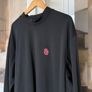 VESI Sportswear Men's Ohio State Black Long Sleeve Pullover Shirt XL Crew Neck